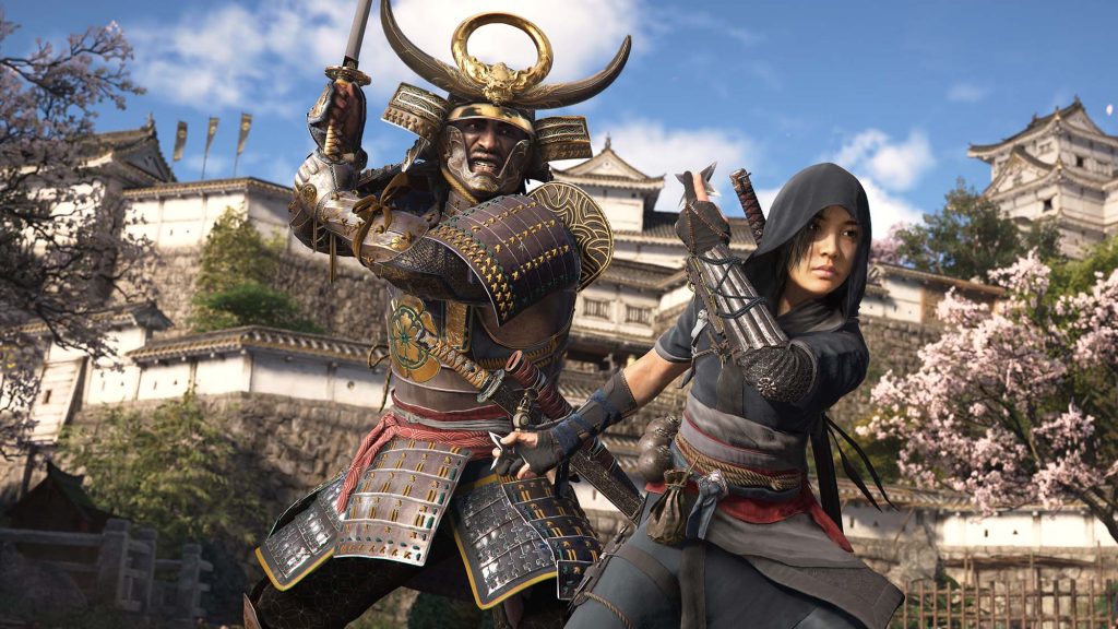 Главные герои Assassin's Creed Shadows Наоэ и Ясукэ