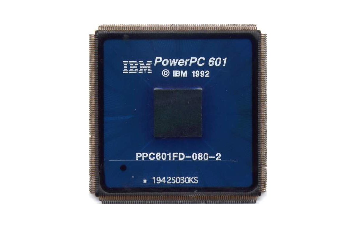 Чип IBM PowerPC 601.