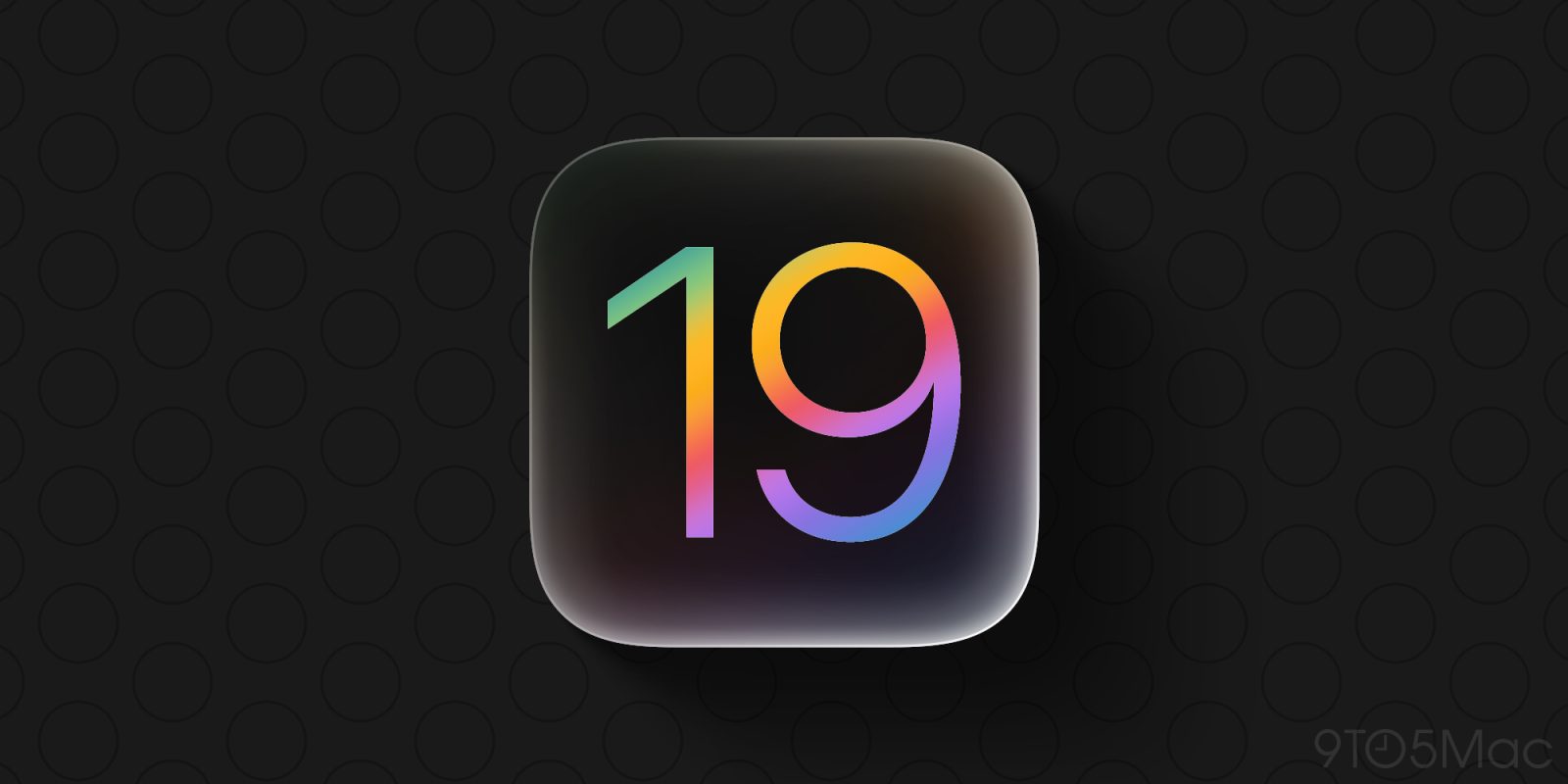 Концепт темной иконки iOS 19