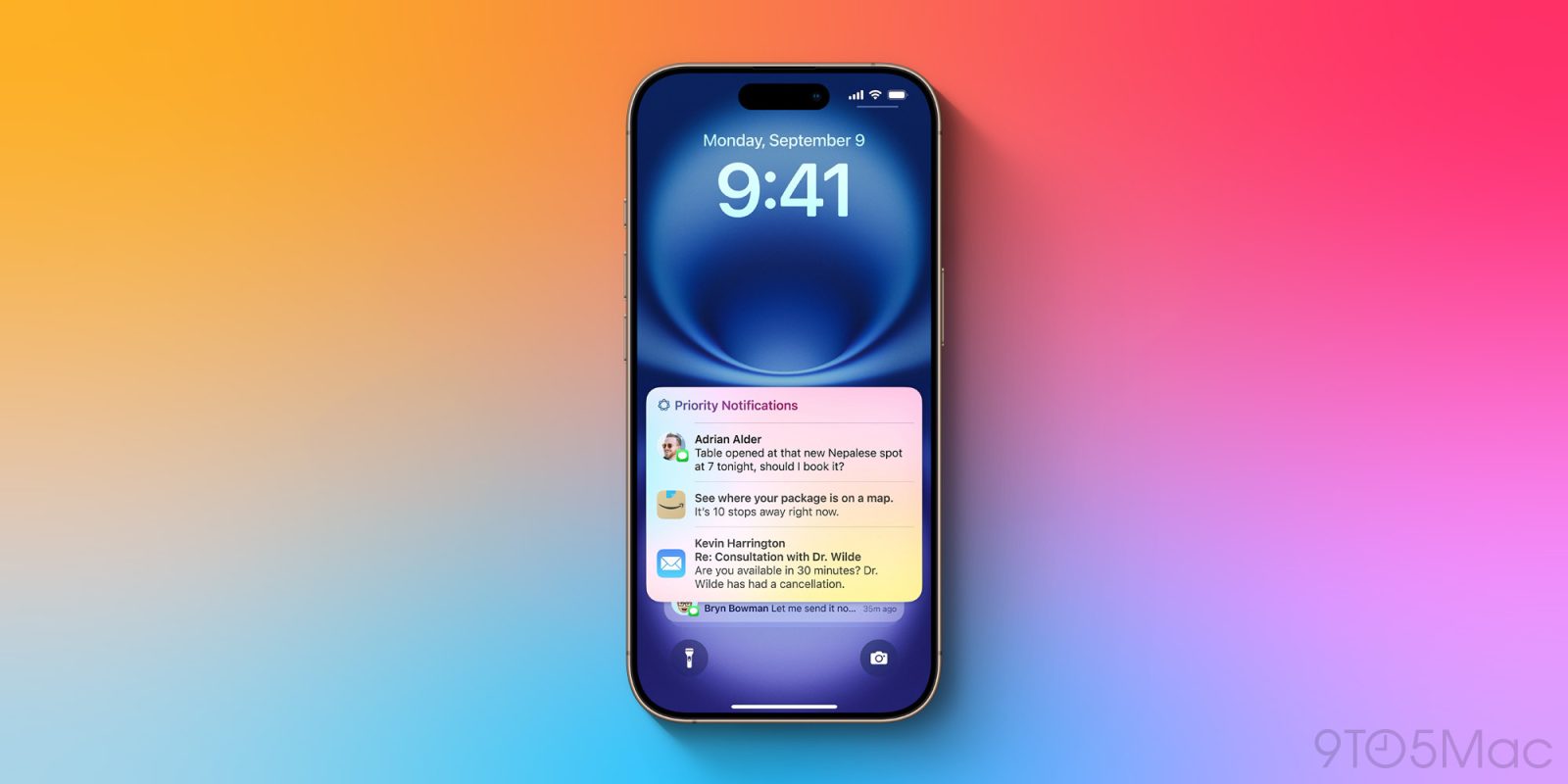 Приоритетные уведомления в iOS 18.4