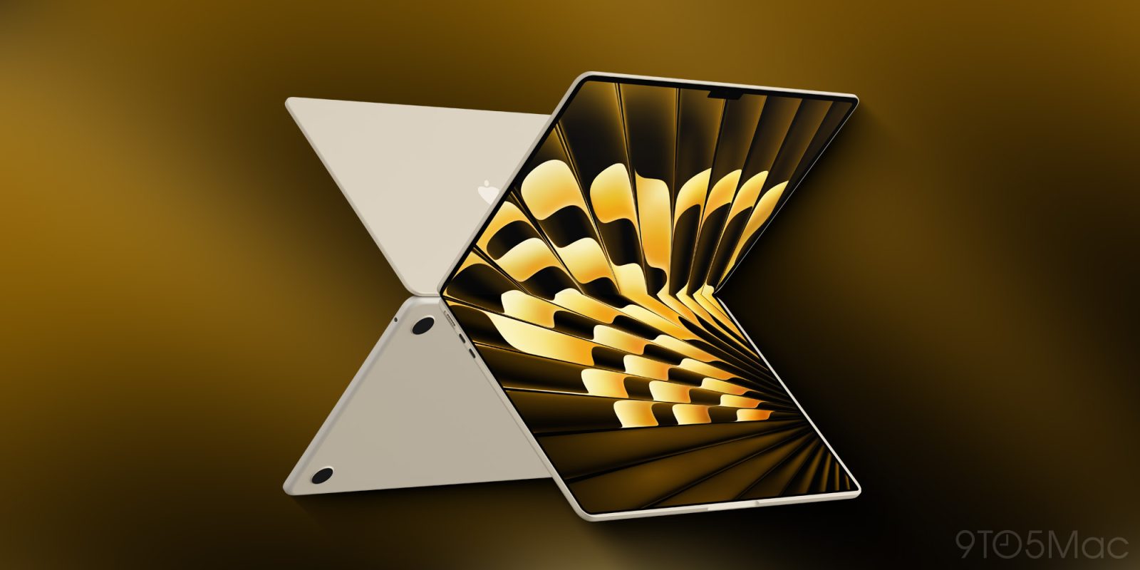 Складной iPad от Apple, вероятно, является испытательным стендом для будущего MacBook | Рендер MacBook с цельным экраном