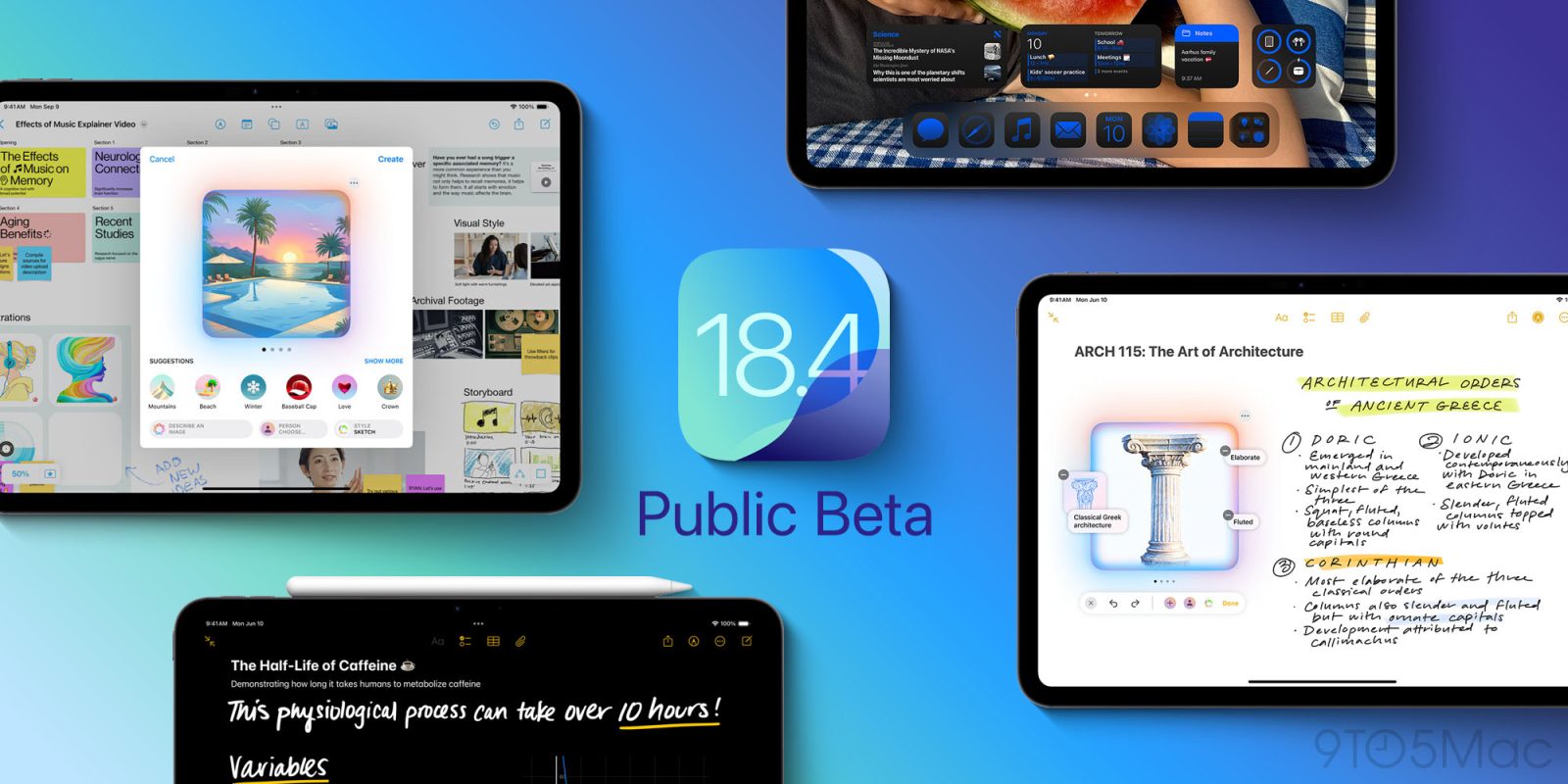 Публичная бета-версия iPadOS 18.4